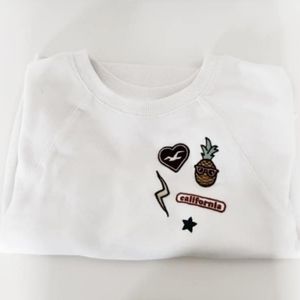 Hollister embroidered sweater